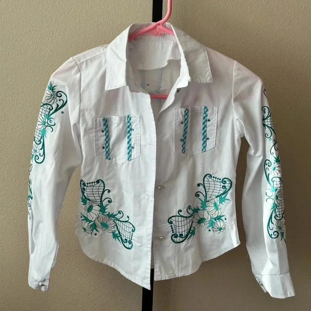 6-7 embroidered blouse